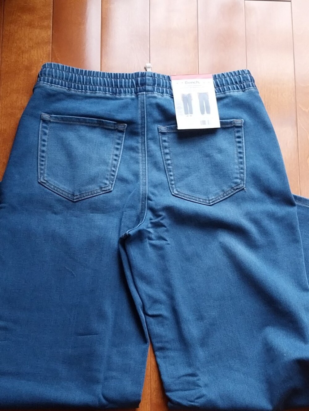 Nwt Blue Drawstring Jeans - Picture 5 of 8